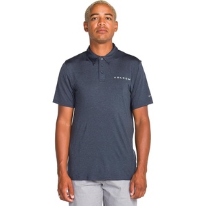 image:imageVolcom Mens Wowzer Hazard Performance Golf PoloDark Slate