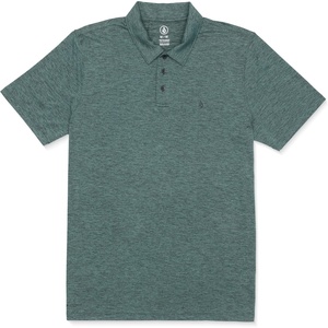 image:imageVolcom Mens Wowzer Hazard Performance Golf PoloPetrol