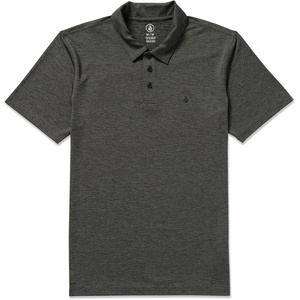 image:imageVolcom Mens Wowzer Hazard Performance Golf PoloPewter