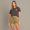 image:imageVolcom Womens Enternet Short Sleeve TeeBlack 423