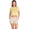 image:imageVolcom Womens Enternet Short Sleeve TeeCitron
