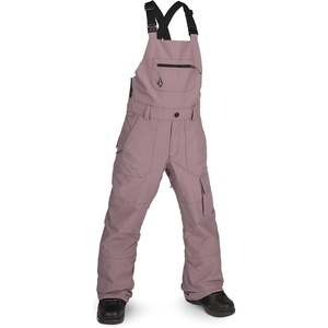 image:imageVolcom Boys Youth Barkley Bib Overall Snowboard PantRosewood S3