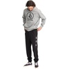 image:imageVolcom Mens Iconic Stone Elastic Waist Fleece Sweatpants  Soft Jogger Pants with Adjustable DrawcordBlack
