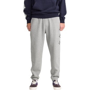 image:imageVolcom Mens Iconic Stone Elastic Waist Fleece Sweatpants  Soft Jogger Pants with Adjustable DrawcordGrey