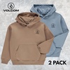 image:imageVolcom Boys Hoodies 2Pack Sweatshirts Fleece Fall Boys Pullover HoodieFossil