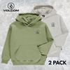 image:imageVolcom Boys Hoodies 2Pack Sweatshirts Fleece Fall Boys Pullover HoodieOlive