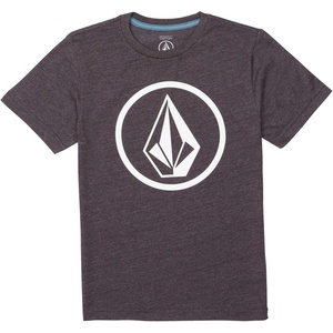 image:imageVolcom Boys Circle Stone Short Sleeve Tee Big Boys amp Little Boys SizesHeather Black